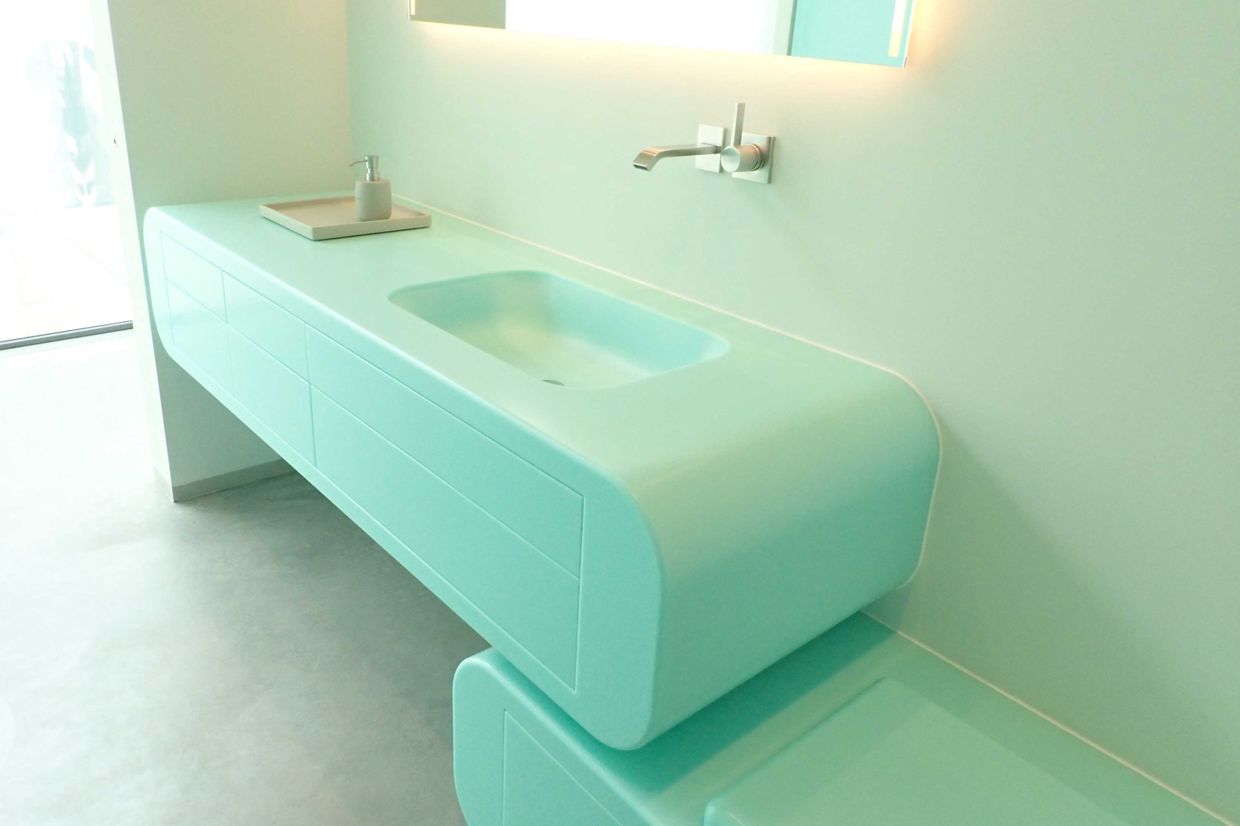 exclusief badmeubel in corian-op maat-limburg
