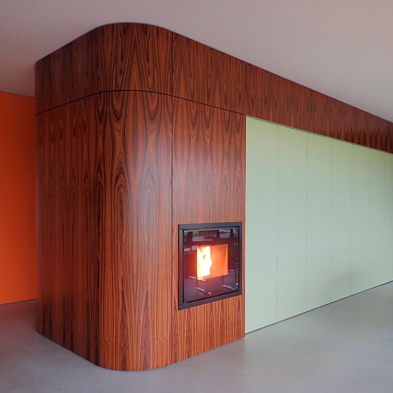 design kastenwand op maat-geleen-palissander