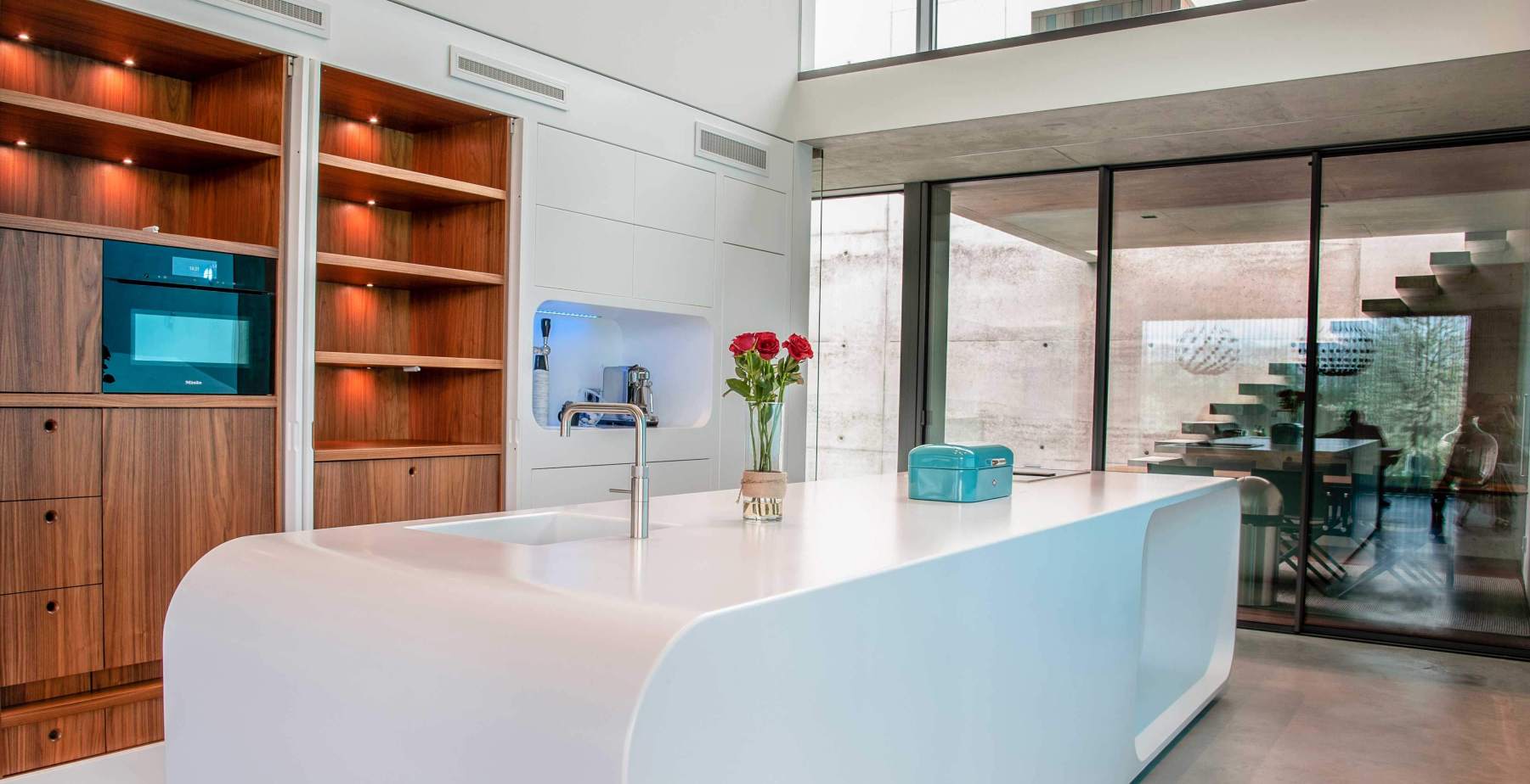 high end design keuken in corian-op maat-limburg