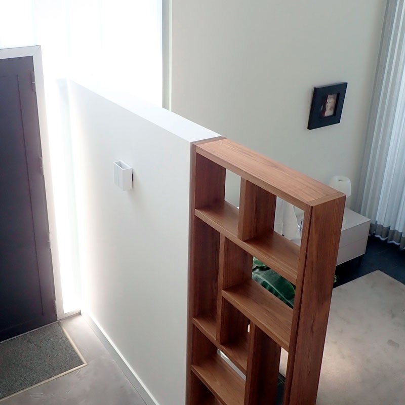 exclusief meubel-roomdivider op maat-noten